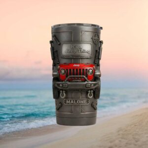 Personalized It’s a Jeep Thing Custom Name 40oz Off Road Tumbler