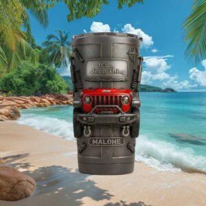 Personalized It's a Jeep Thing Custom Name 40oz Off Road Tumbler