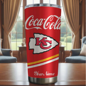 Personalized Kansas City Chiefs x Coca Cola Championship Tumbler