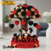 Personalized New Orleans Saints Disney Mickey & Minnie Love Desktop Ornament Personalized New Orleans Saints Disney Mickey & Minnie Love Desktop Ornament