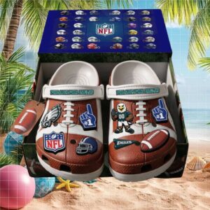 Philadelphia Eagles Game Day Gridiron Crocs