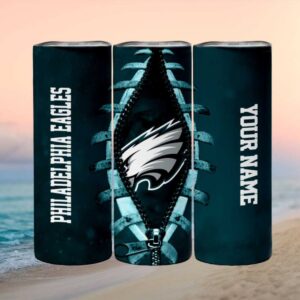 Philadelphia Eagles Nfl Tumbler Skin Custom Name Tumbler