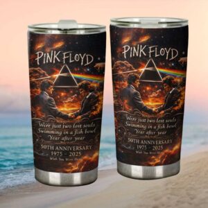 Pink Floyd Wish You Were Here 50Th Anniversary Tumbler 1975 2025