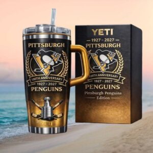 Pittsburgh Penguins 100th Anniversary NHL Collector's 40oz Tumbler