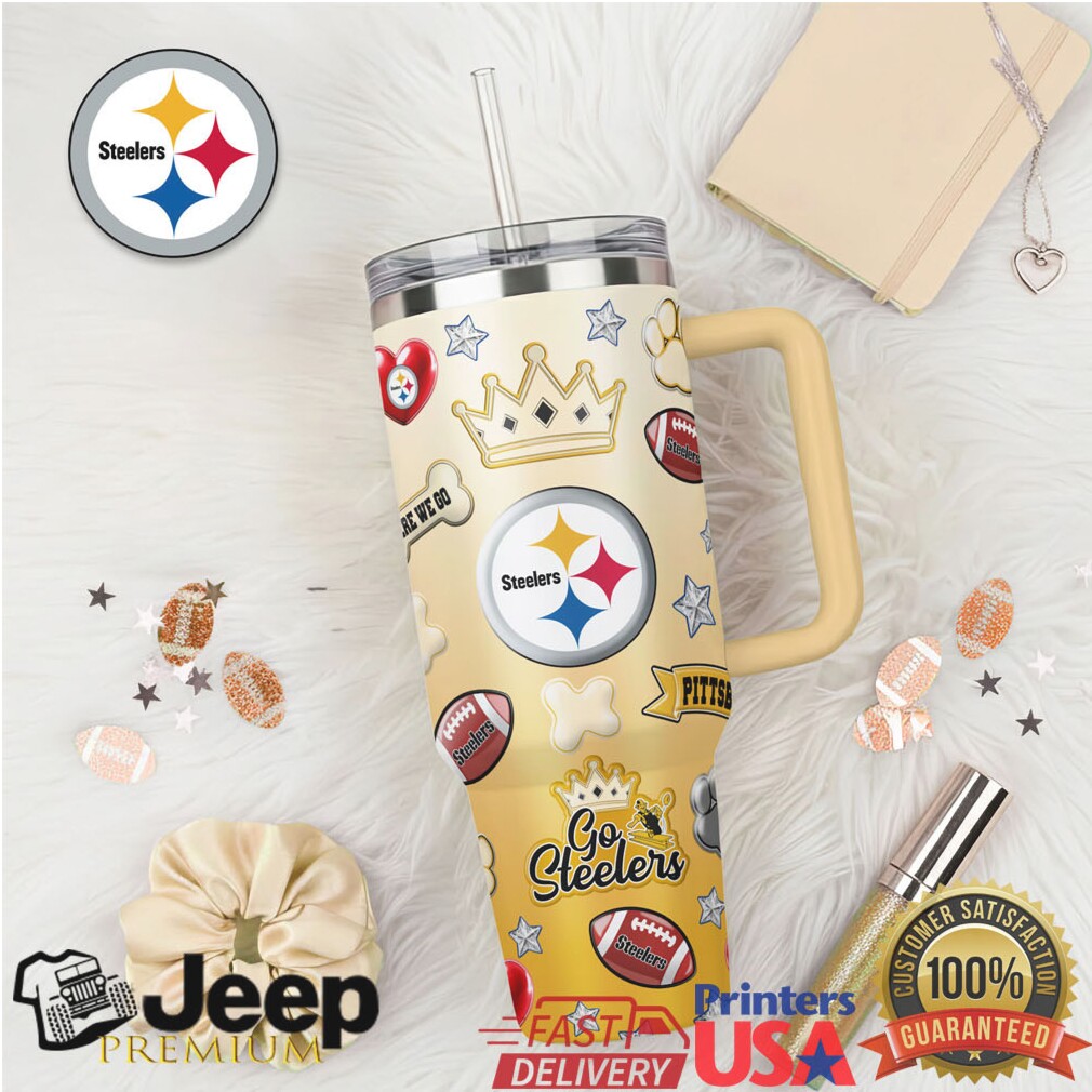 Pittsburgh Steelers Flipside Powder Coat Tumbler Pittsburgh Steelers Flipside Powder Coat Tumbler