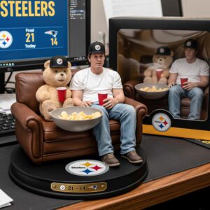 Pittsburgh Steelers Home Sweet Home Desktop Figurine