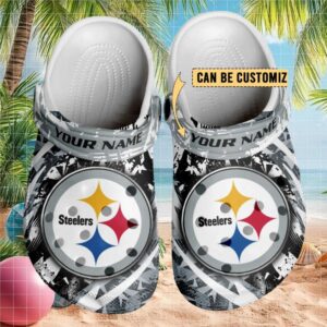 Pittsburgh Steelers Personalized Name Nfl Clogs