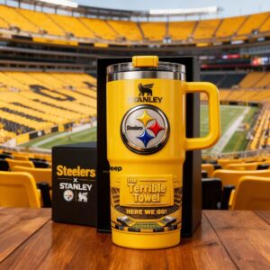Pittsburgh Steelers Stanley 40oz Tumbler The Terrible Towel Edition