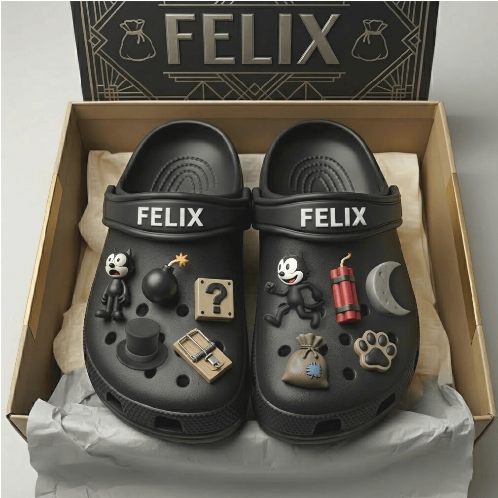 Playful Paws Felix Charm Clogs Playful Paws Felix Charm Clogs