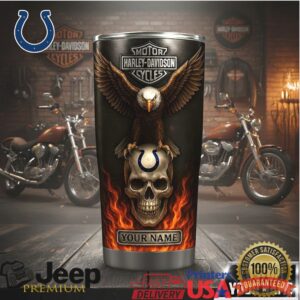 Ride or Die Custom Harley Davidson Tumbler