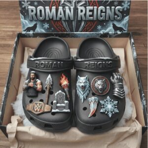 Roman Reigns Head of the Table Crocs