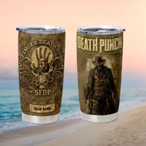 Sammy Hagar Red Rocker Guitar Lyrics Custom Tumbler