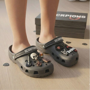 Scorpions Band Crocs Clogs with Charms
