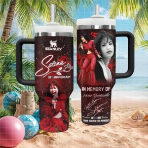 Selena Quintanilla 30th Anniversary “Thank You For The Memories” Stanley Style Tumbler