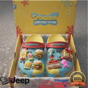 SpongeBob SquarePants x Crocs Classic Clog Christmas Edition