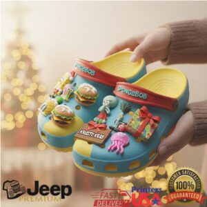 SpongeBob SquarePants x Crocs Classic Clog Christmas Edition