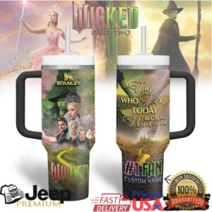 Stanley Brand Wicked Movie Custom Name Insulated Tumbler