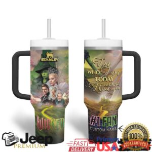 Stanley Brand Wicked Movie Custom Name Insulated Tumbler