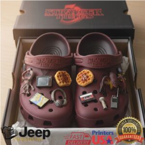 Stranger Things x Crocs Classic Clog The Upside Down.