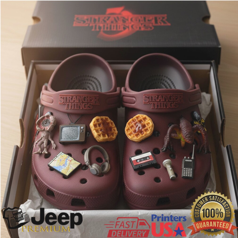 Stranger Things x Crocs Classic Clog The Upside Down. Stranger Things x Crocs Classic Clog The Upside Down.