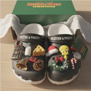 Sylvester & Tweety Christmas Classic Clogs