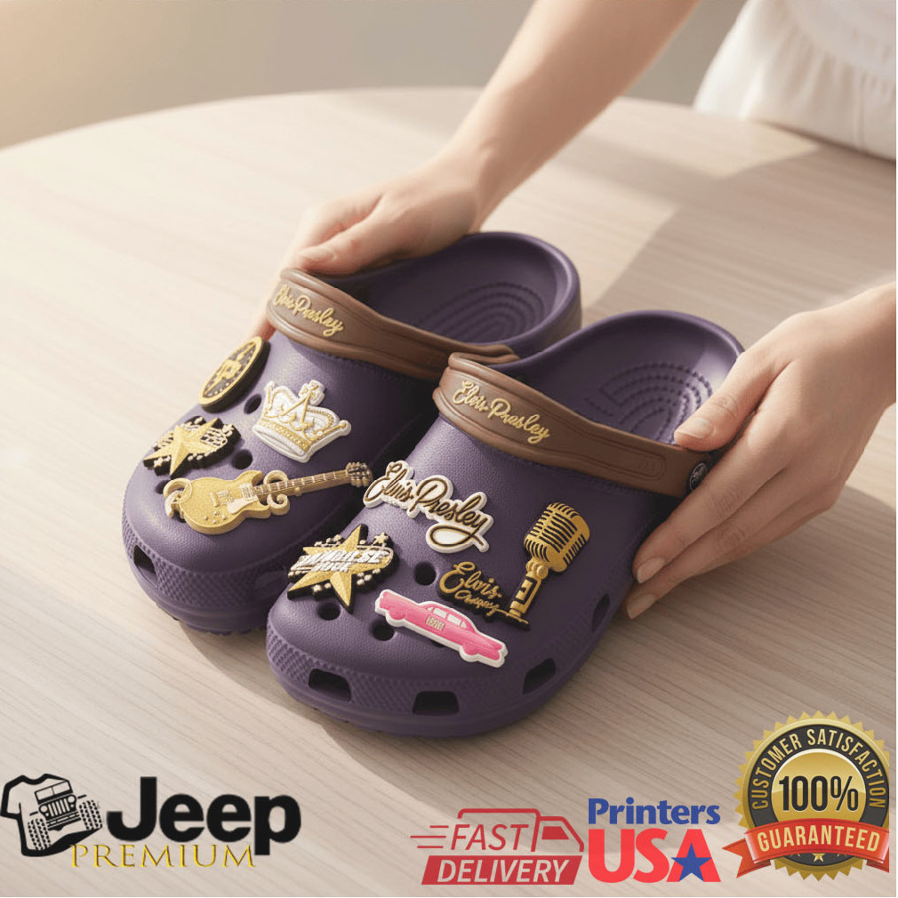 Taking Care of Business Elvis Presley Crocs Taking Care of Business Elvis Presley Crocs
