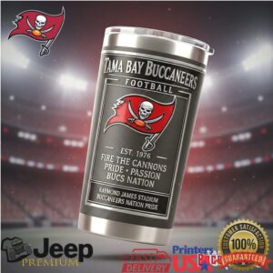 Tampa Bay Buccaneers Fire the Cannons Insulated Tumbler
