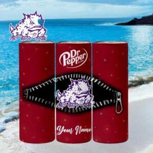 Tcu Horned Frogs Dr Pepper Big 12 Championship Zipper Design