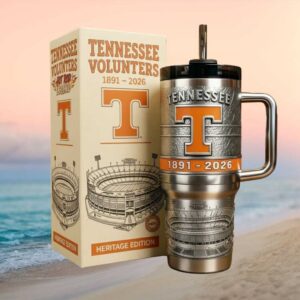 Tennessee Volunteers Heritage Edition 1891 2026 Limited Edition 40oz Tumbler with Handle