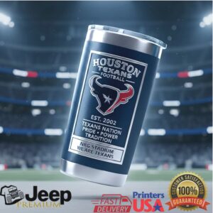 Tervis Traveler NFL Houston Texans MVP Triple Walled Insulated Tumbler