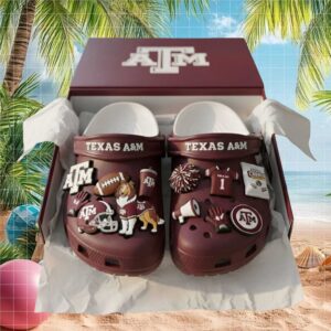 Texas A&M Aggies Custom Crocs & Charms Set