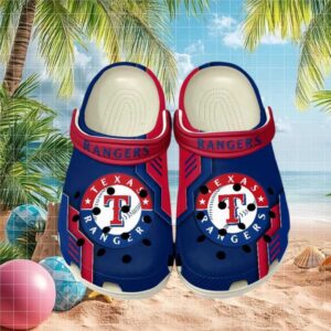 Texas Rangers Mlb Clogs Team Footwear