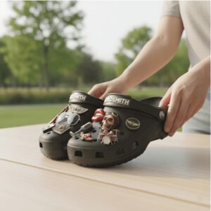 The Aerosmith Jibbitz Collection Crocs