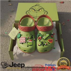 The Grinch Classic Lined Clog