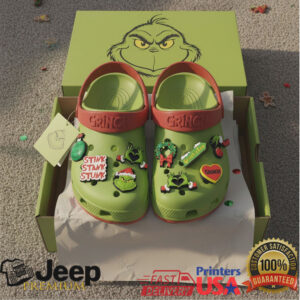 The Grinch Classic Lined Clog