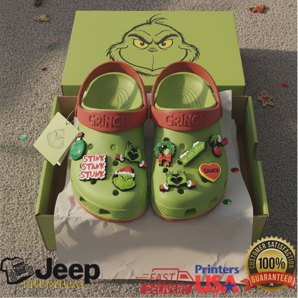 The Grinch Classic Lined Clog The Grinch Classic Lined Clog