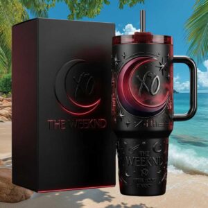 The Weeknd XO After Hours Starboy 40oz Tumbler with Handle