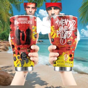 Twenty One Pilots “Clancy” Era Breach & Bandito Graphic 30oz Stainless Steel Tumbler