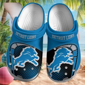 Unisex Detroit Lions Team Logo Crocs