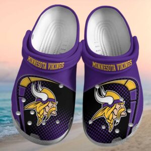 Unisex Minnesota Vikings Team Logo Crocs Unisex Minnesota Vikings Team Logo Crocs