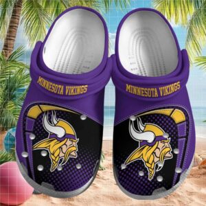 Unisex Minnesota Vikings Team Logo Crocs
