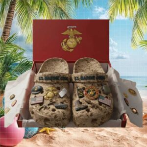 United States Marine Corps Themed Crocs