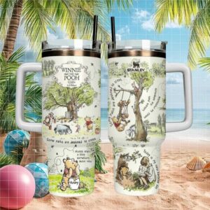 Vintage Winnie The Pooh Sketch “Some Paths Are Destined To Cross” Design