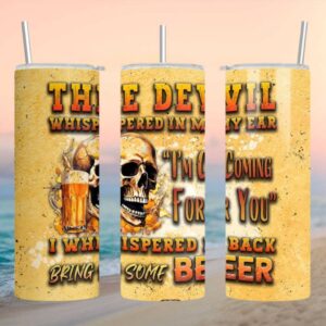 Whispered Back Beer Lover's Tumbler