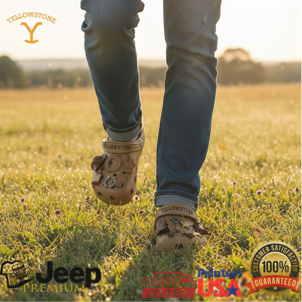 Yellowstone Western Jibbitz Clogs Yellowstone Western Jibbitz Clogs