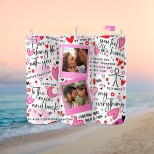 You Feel Like Home Seamless Tumbler