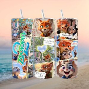 Zootopia You're Mine & Together Forever Tumbler