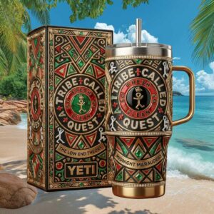 A Tribe Called Quest Midnight Marauders 3D Jeweled Hip Hop 40oz Tumbler