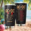 ACDC Power Up Tour 2025 Are You Ready Football Helmet Design Tumbler Grey ACDC Power Up Tour 2025 Are You Ready Football Helmet Design Tumbler Grey