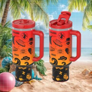 ATEEZ K Pop Inspired Graphic Print 40oz Tumbler Wave & Guerrilla Design